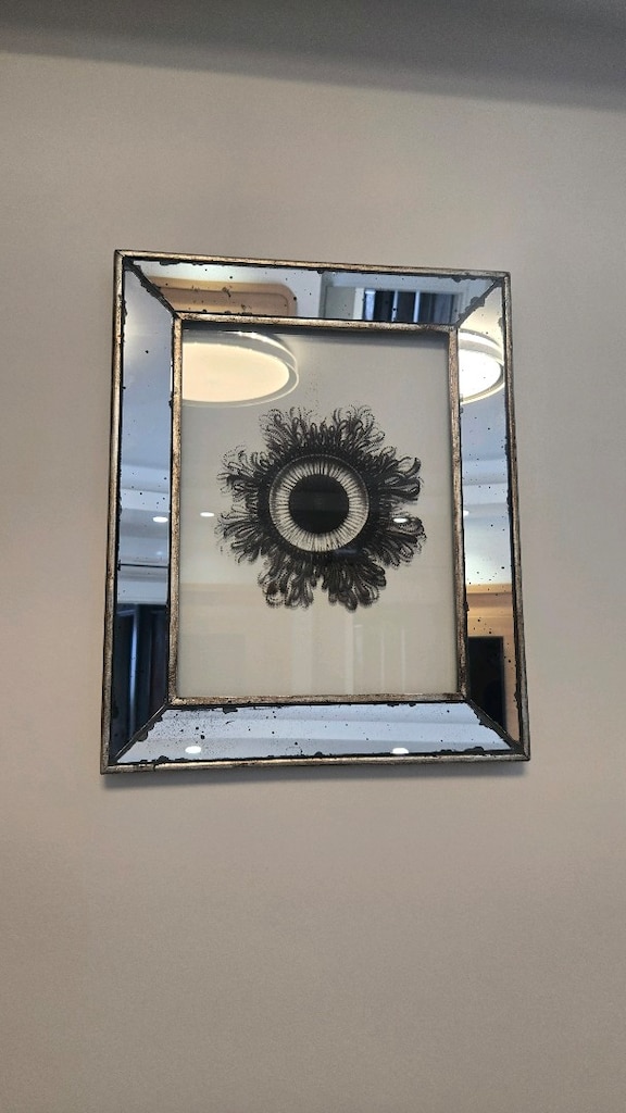 Dekoratif Cam Ve Aynalı Tablo