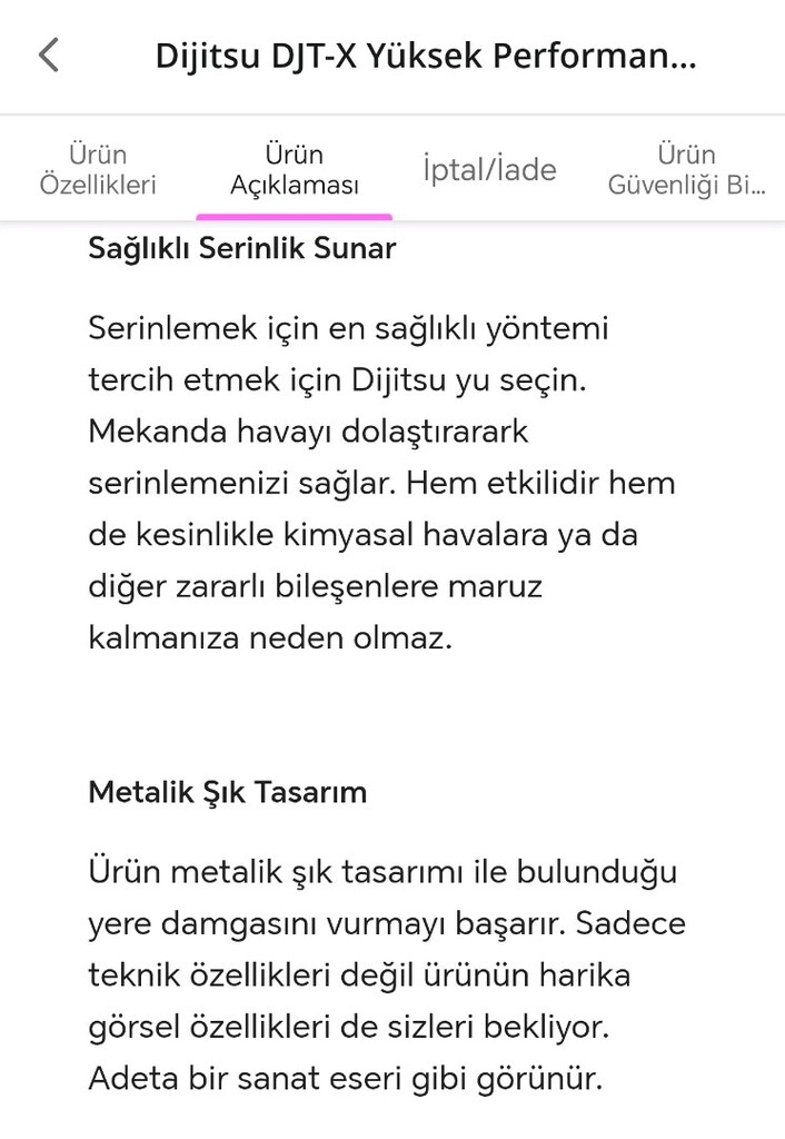 Vantilatör Sanayi tipi çelik pervane Led ışıklı Vantiratör fan - 14