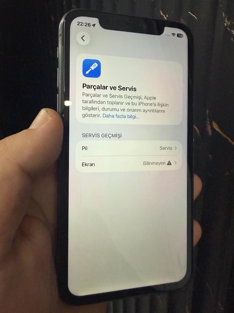 İphone 11 64 GB Türkiye Siyah Renk TR Sorunsuz Face İD Aktif - 10