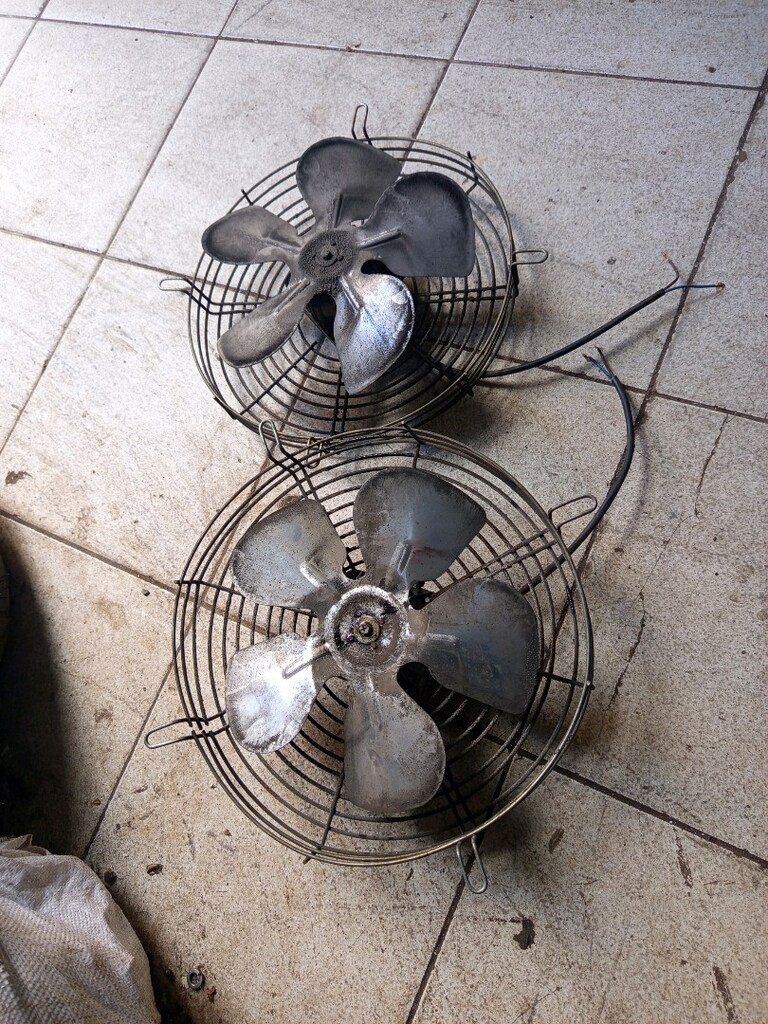 2 adet fan havalandırma soğutucu