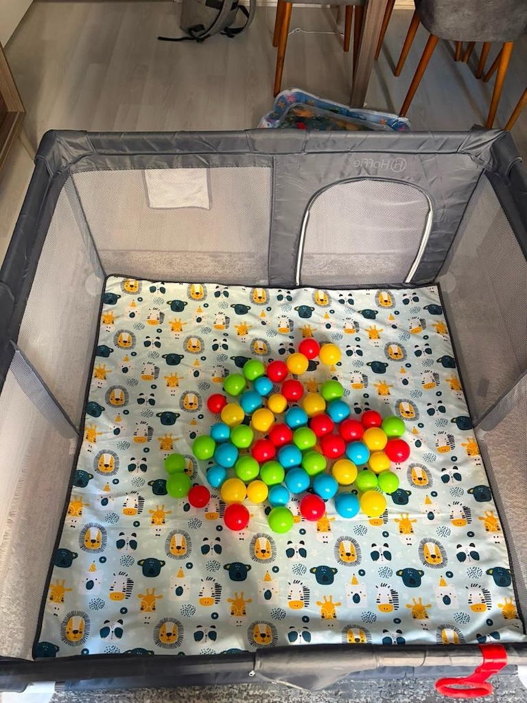 Hoffie Original Playard Çocuk Oyun Alanı ve oyun matı topları - 10