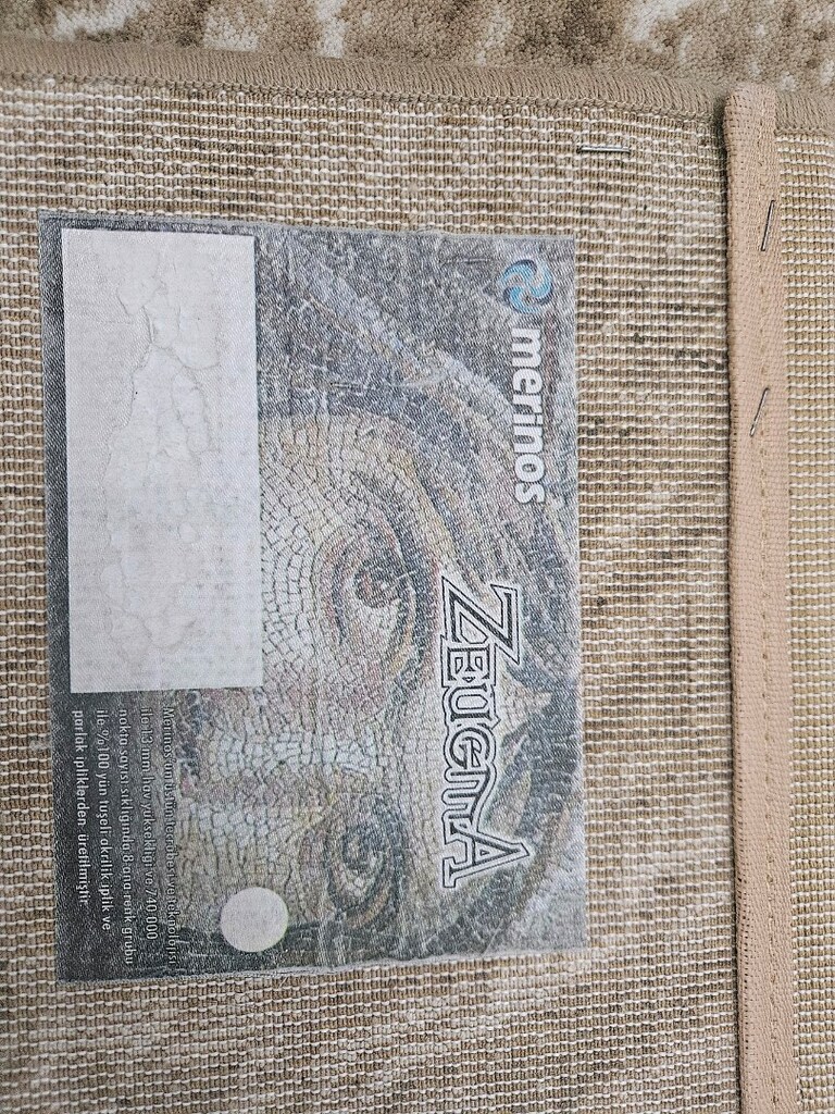 Halı ölculer fot da mevcut 3 boyutlu yün kalindir - 5