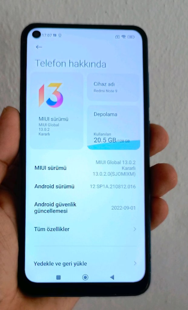 Xiaomi Redmi Note 9 (128 GB) - 4