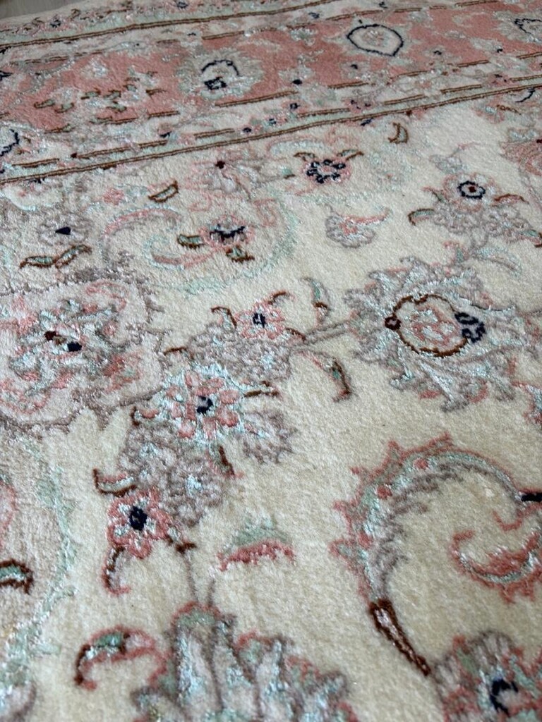 İran Yün İpek / Tebriz Halı 200 x 300 cm - 8