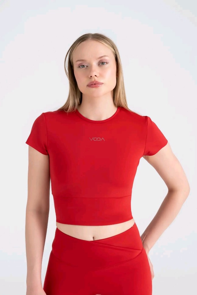 orjinal sporcu tayt hirka crop sort atlet - 10