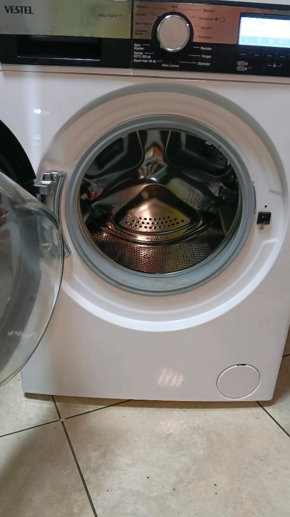 10 KG VESTEL 12 DAKİKA KISA YIKAMA MEVCUT TÜM BAKIMLARI YAPILMIŞTIR - 9
