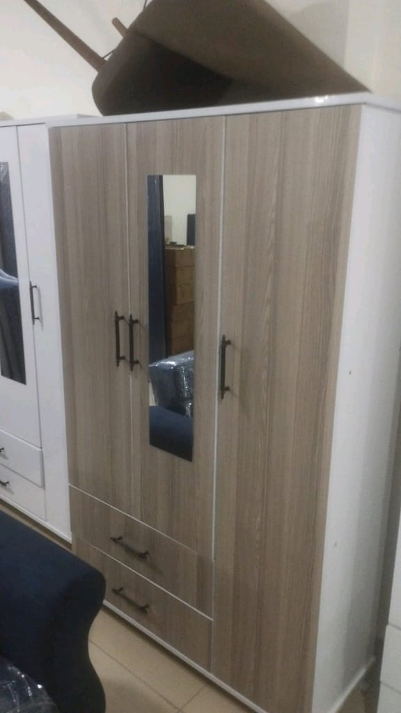3 KAPILI SIFIR ELBİSE DOLABI MODELLERİ UYGUN FİYATA ŞOK KAMPANYA - 4