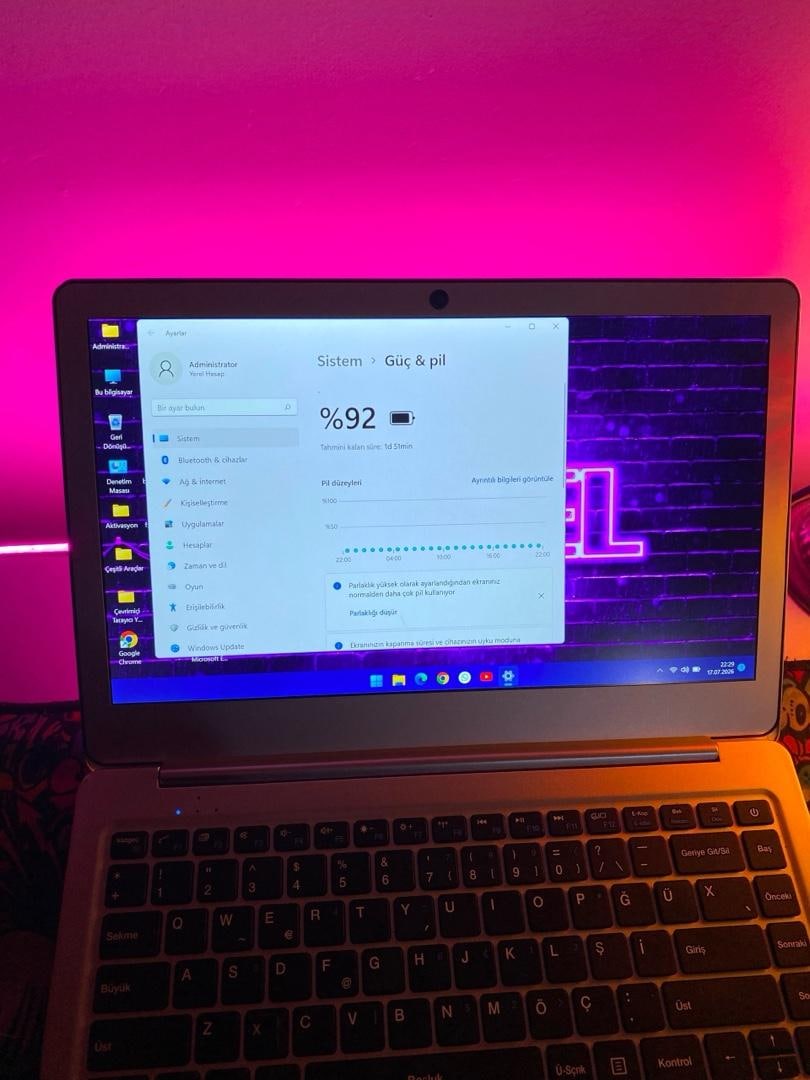 VESTEL LAPTOP 4-64- İNTEL İŞLEMCİ - 5