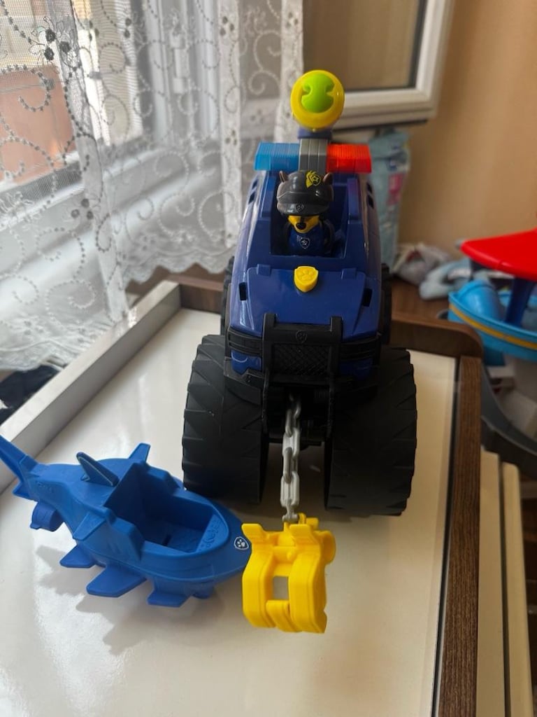 Paw Patrol sesli ışıklı Polis aracı ve Chase - 4