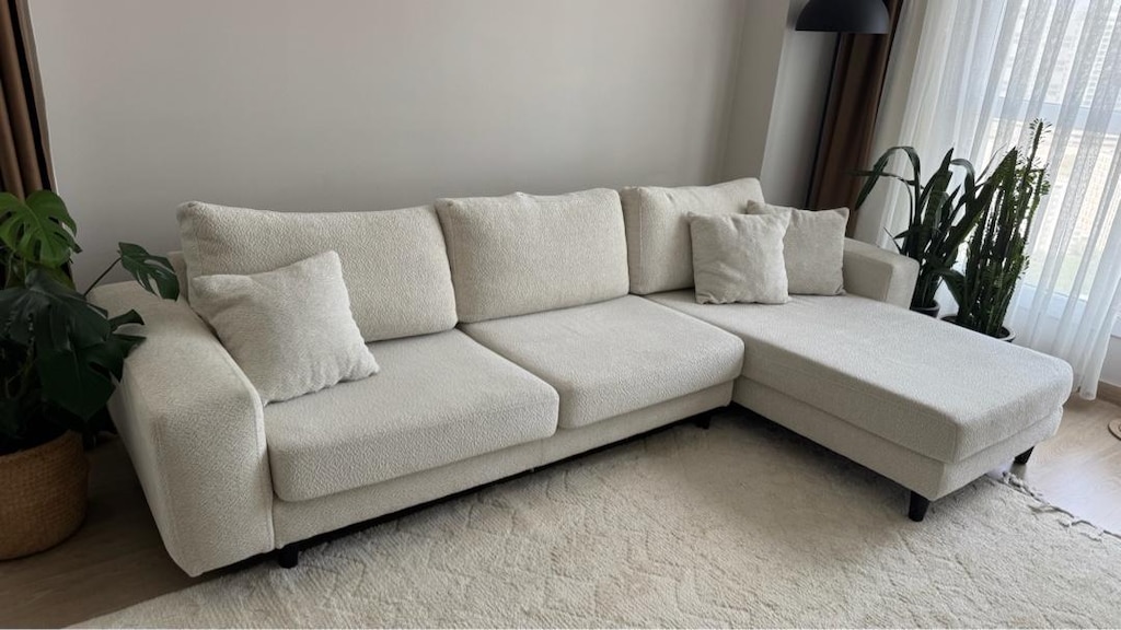 L koltuk+dönen Berjer takımı, 4 Sandalye 1 Banch Konsol Yemek Odası - 4