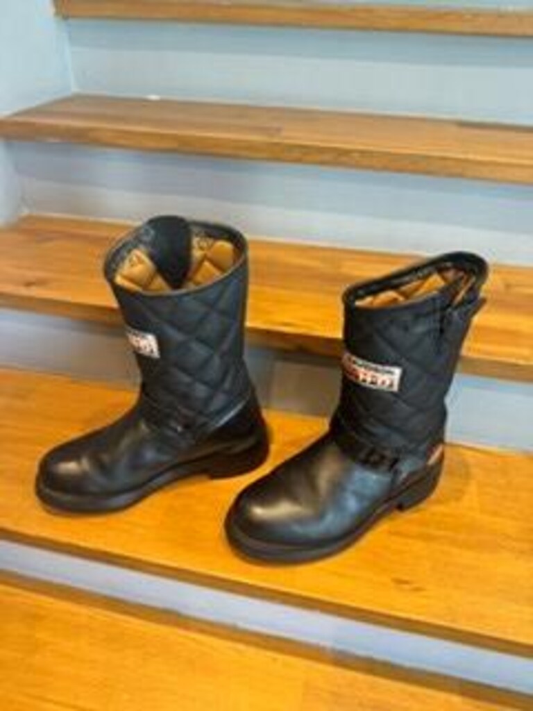 Harley-Davidson Orijinal Deri Motosiklet Botu – Siyah – 41 Numara - 2
