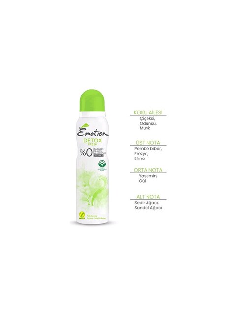 EMOTİON DETOX FRESH KADIN DEODORANT