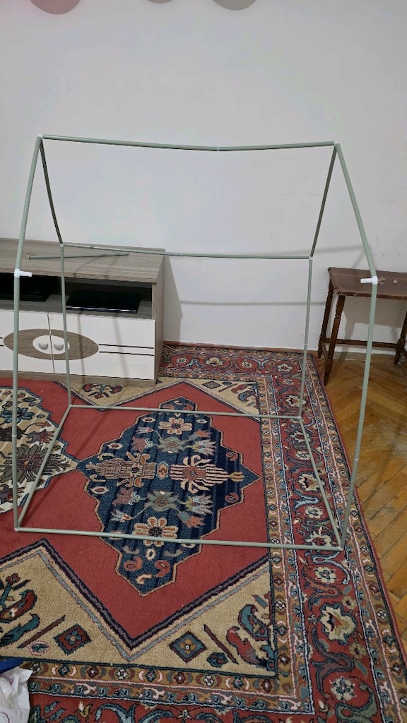 Pembe Renkli Çocuk Oyun Çadırı - 4