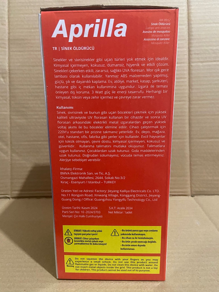Aprilla Sinek Öldürücü 9912 SIFIR - 3