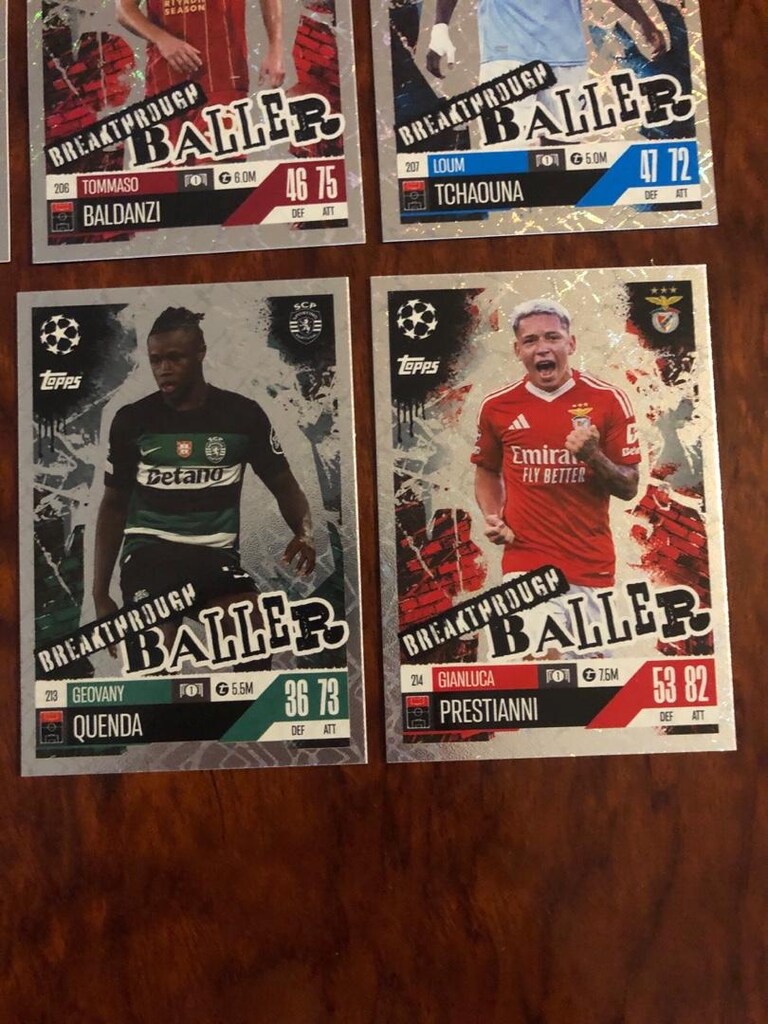 Match attax extra 24/25 breakthrough baller lot - 7