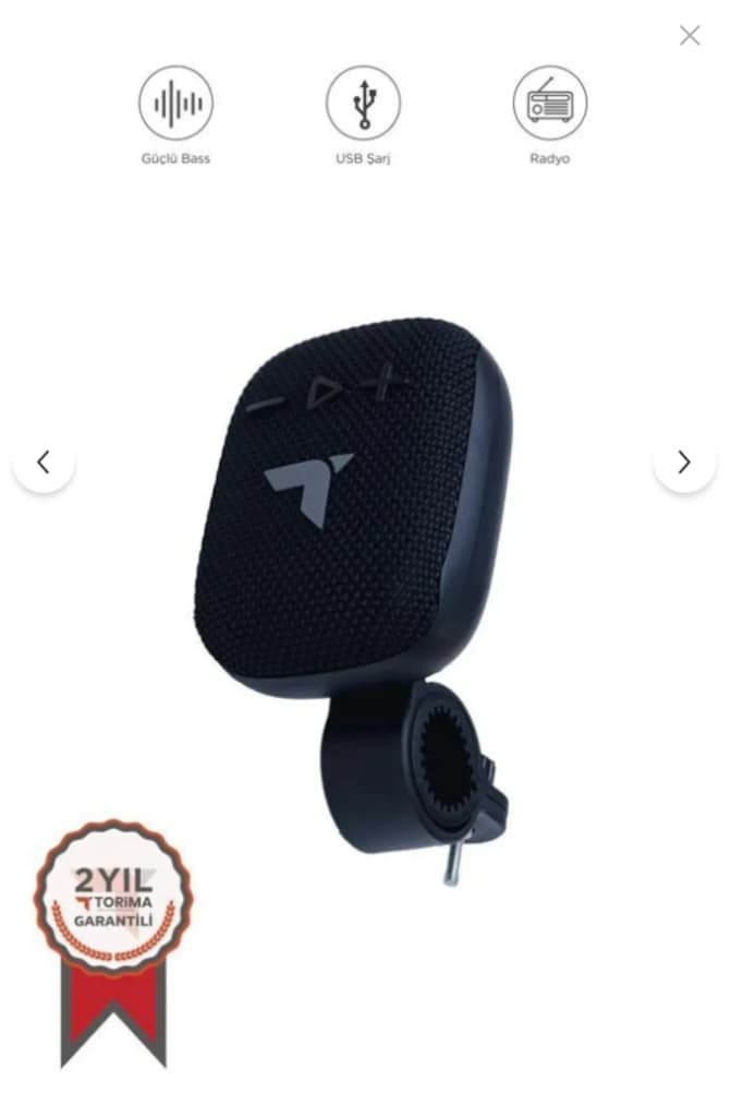 Kablosuz Bluetooth Motorsiklet Bisiklet Hoparlör