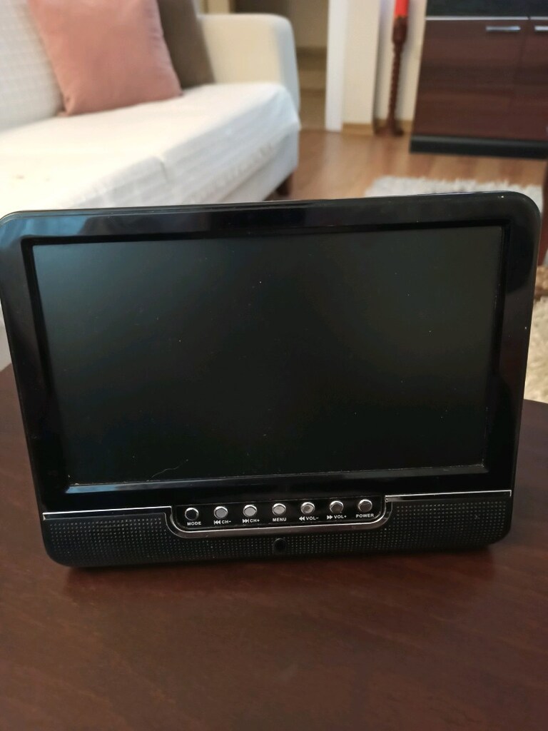 LCD TV 7 inç SD kart/ USB/audio ın/ mini tv - 5