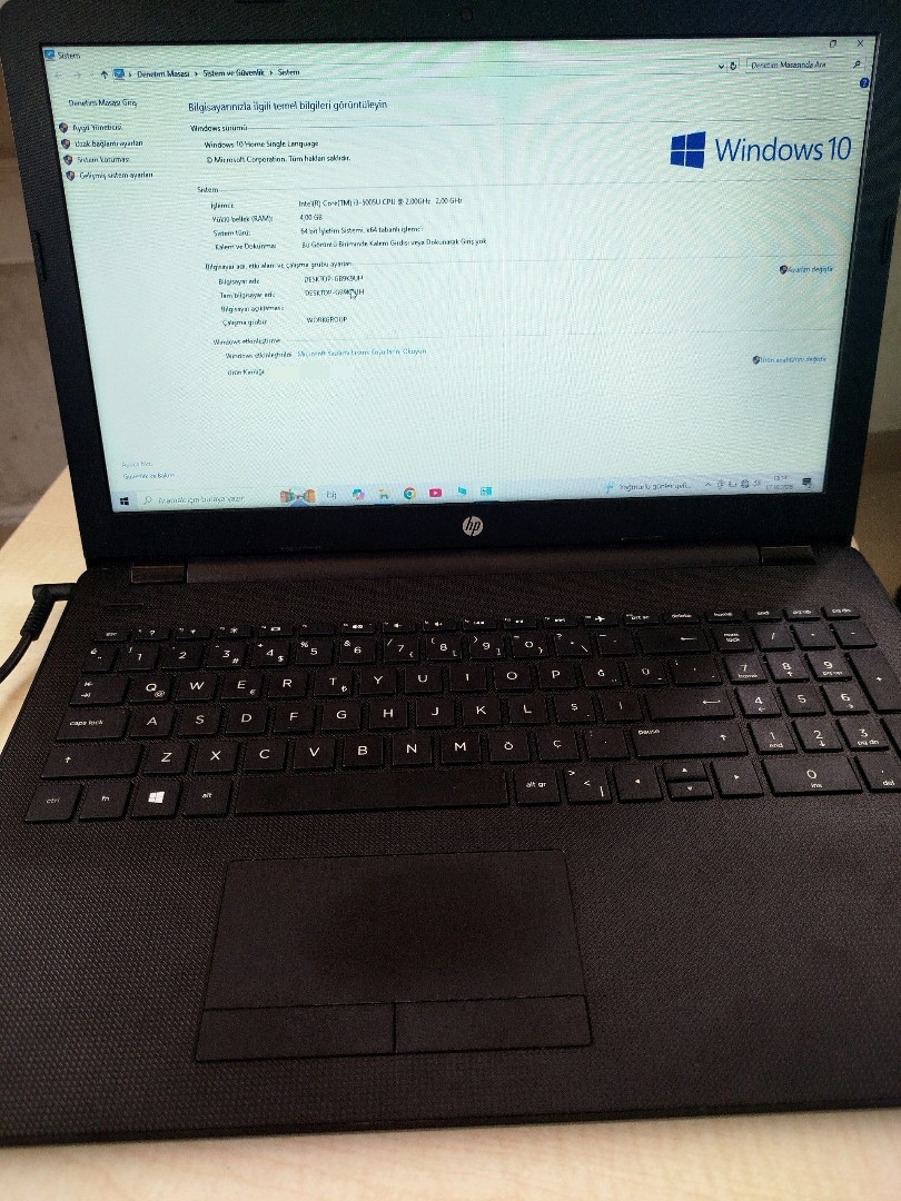 SIFIR AYARINDA KUSURSUZ HP LAPTOP 15-BS1XX - 8