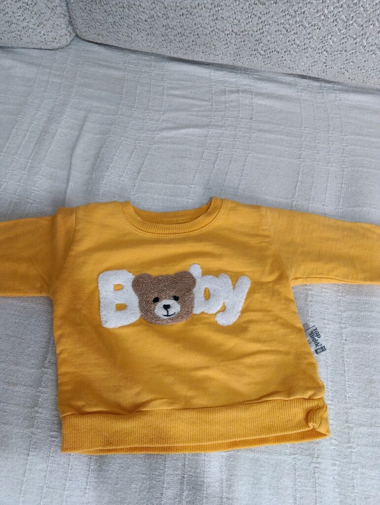1 yaş erkek kız bebek uzun kollu - 2