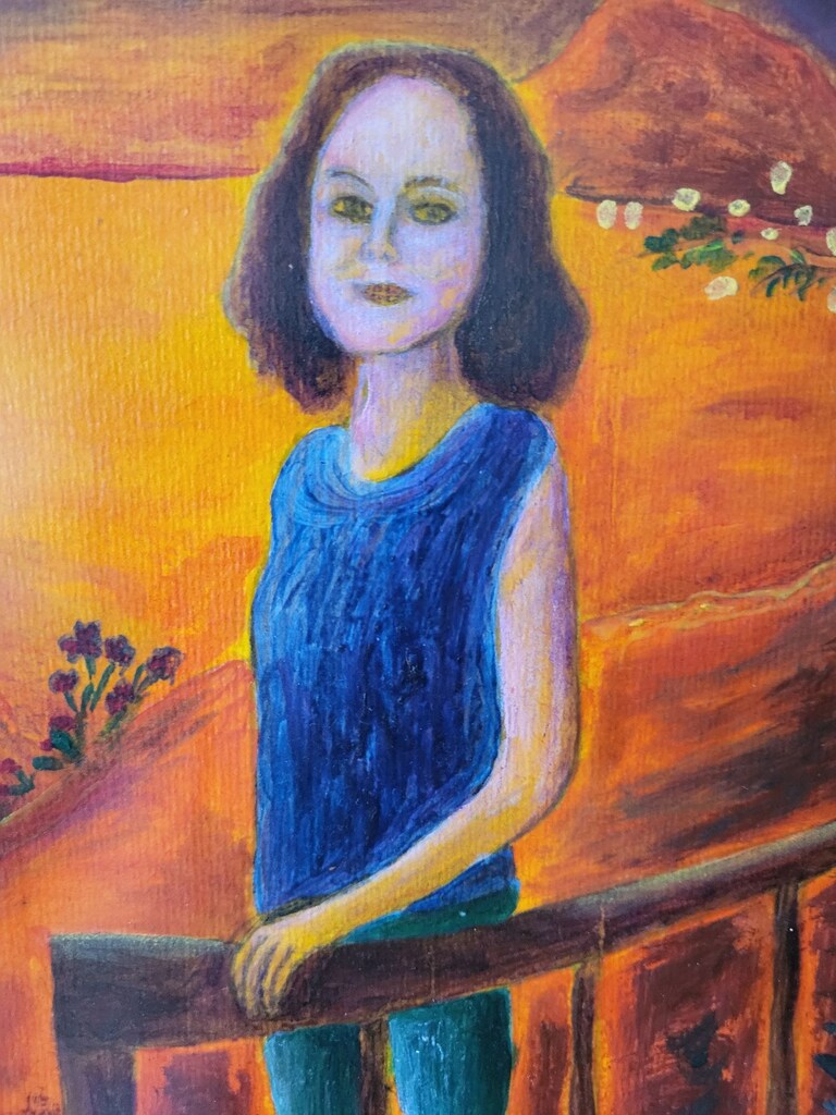 Kâğıt üstüne akrilik + yağlı boya - 2