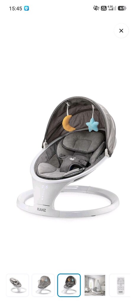 Kanz Swan Elektrikli Ana Kucağı - 4