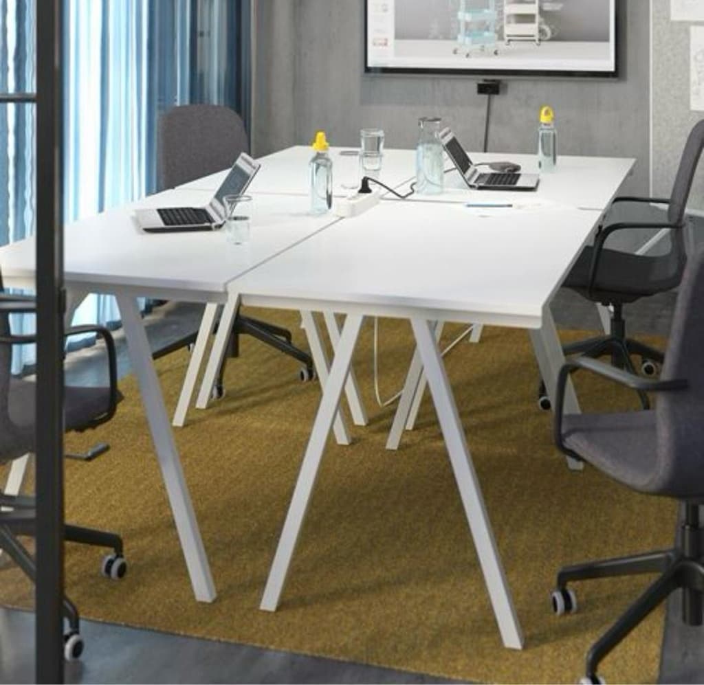 12 adet IKEA TROTTEN ÇALIŞMA MASASI - 11