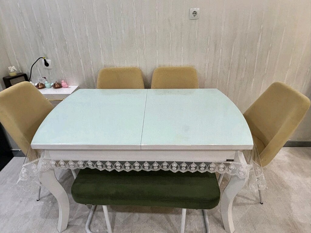tertemiz sıfır ayarında mutfak masa sandalye takımı