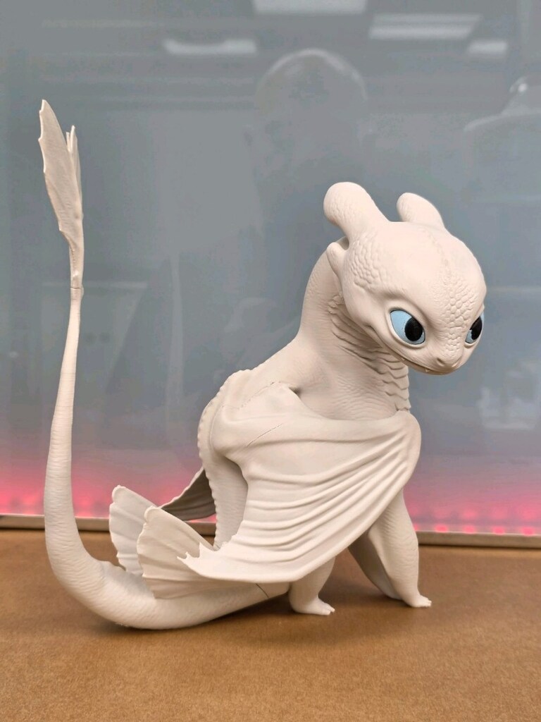 Light Fury – Yüksek Detaylı 3D Baskı Figür - 5