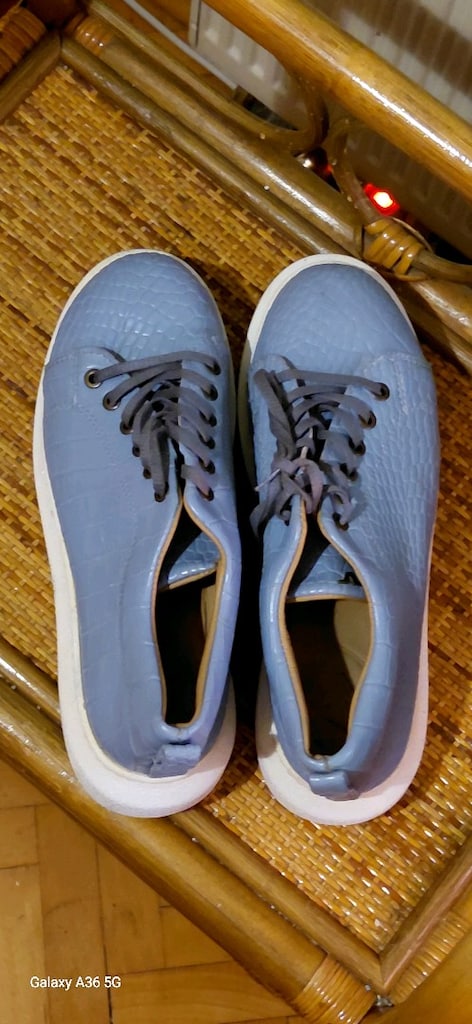 Şık ver rahat açık mavi spor Sneaker.Wersace - 2
