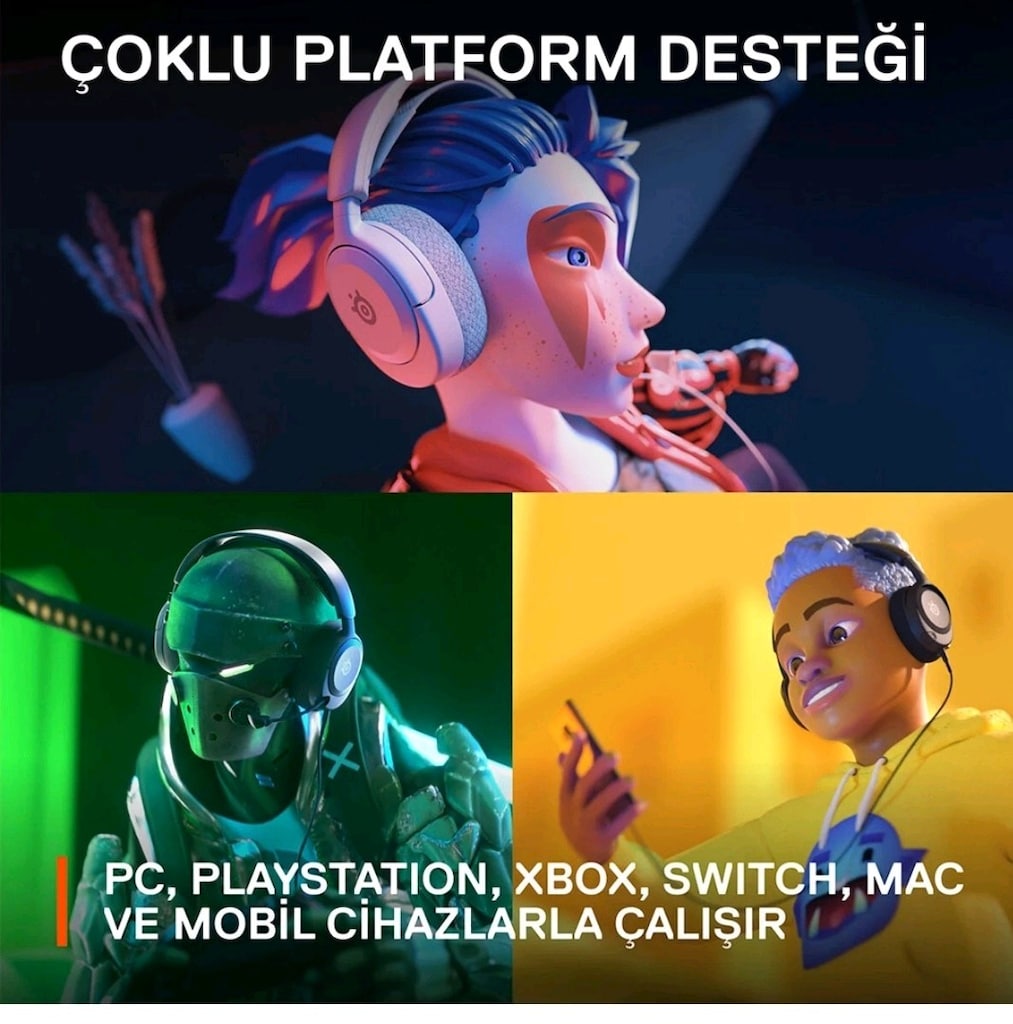 ÇOK ACİL SATILIK OYUNCU KULAKLIĞI STEELSERİES - 3