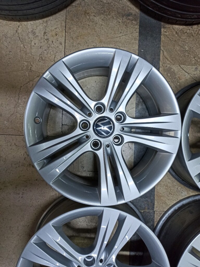 17 inç 5x120 VW Transporter jant takımı ORJİNAL 2.el - 3