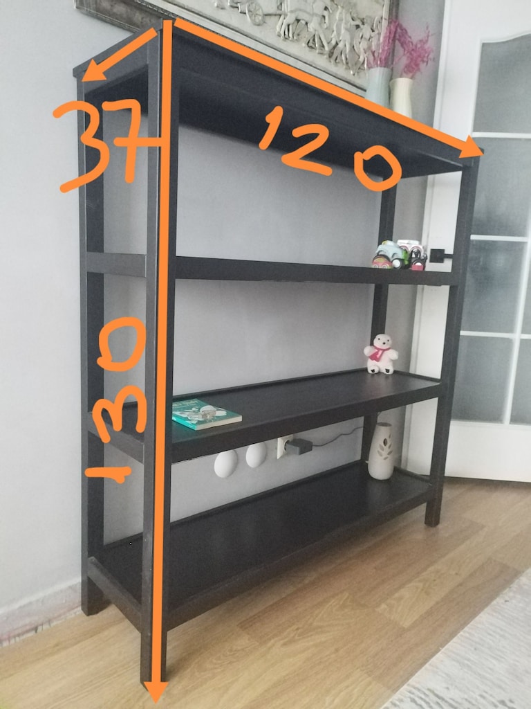 ikea hemnes kitaplık dresuar - 7