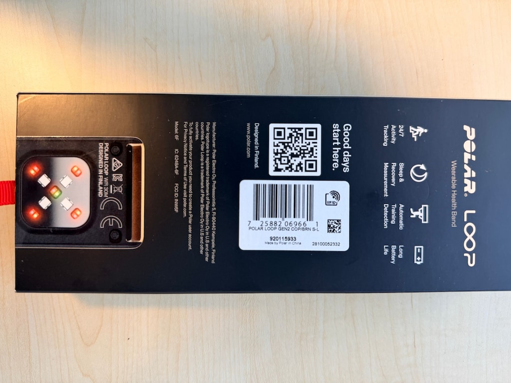 Polar Loop Gen 2 Akıllı Sağlık Bandı – Brown Copper S-L, Sıfır - 3