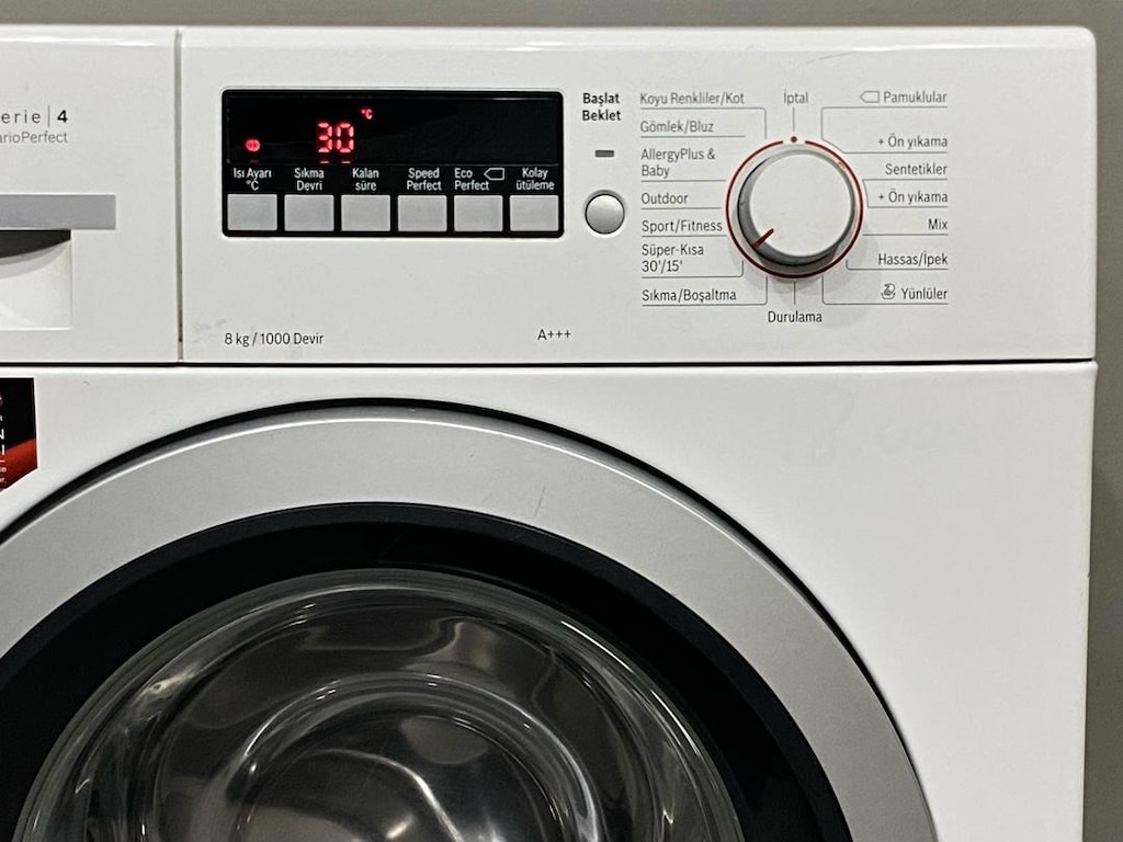 Bosch 8 Kg A+++ Serie 4 Çamaşır Makinesi - 3