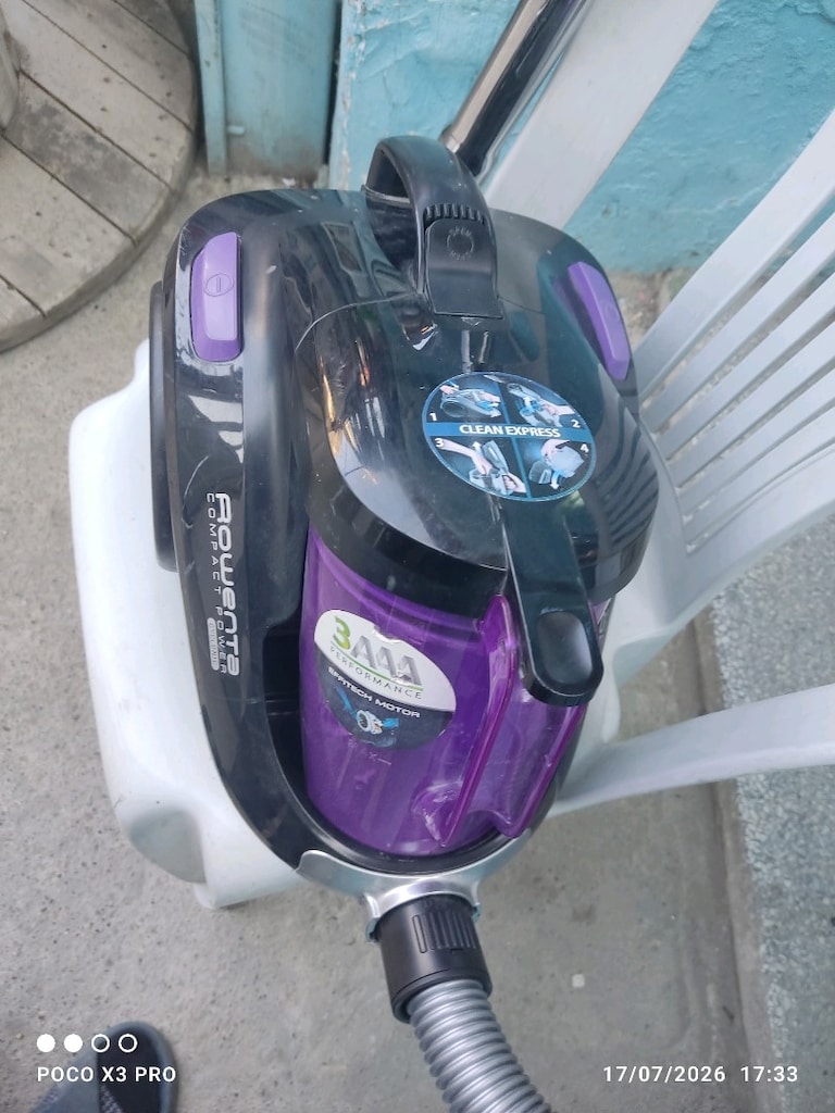 Rowenta marka elektrikli süpürge toz torbasız - 2