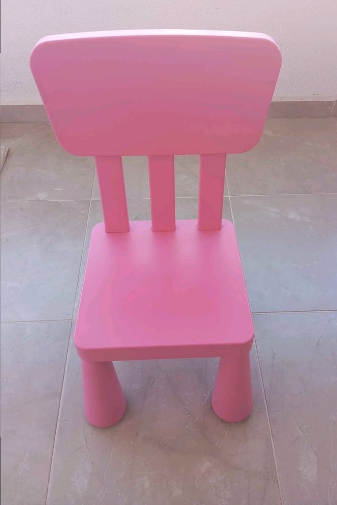 ikea mamud çocuk masa sandalye takımı - 3