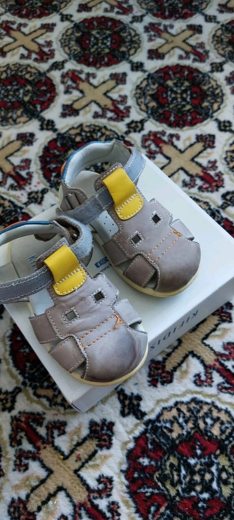 Kifidis kids Ilk Adim erkek cocuk nubuk sandalyet 23 numara - 4