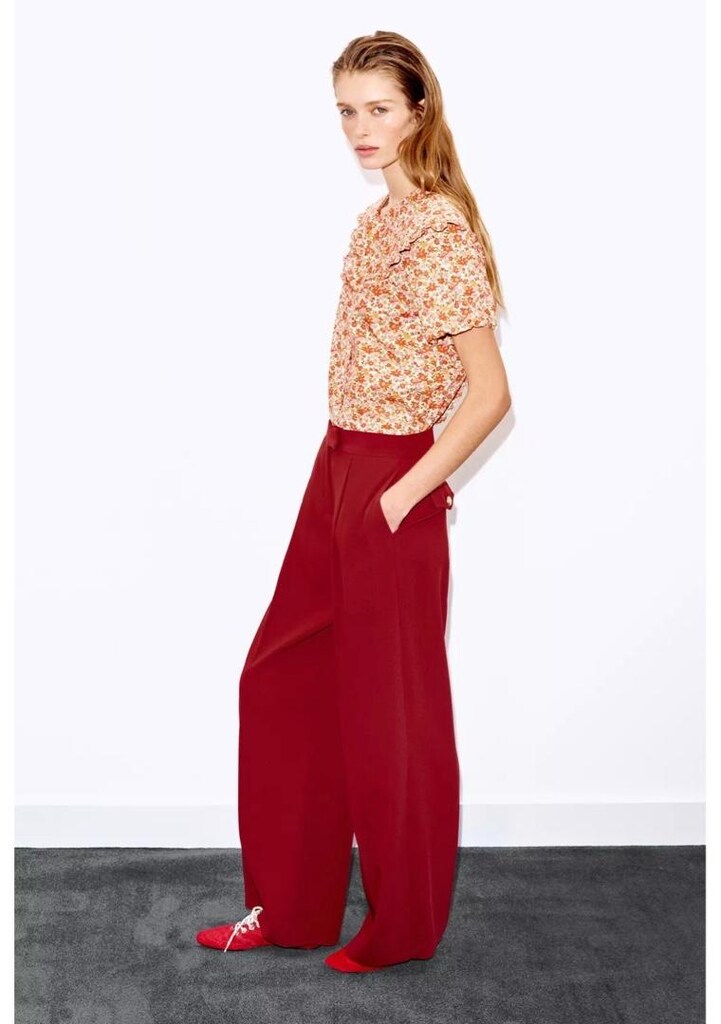 Zara çiçekli gömlek - 2