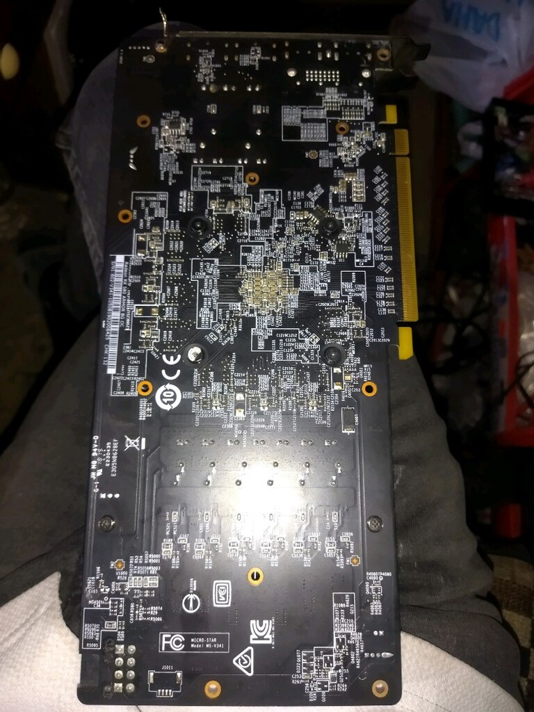 MSI rx 580. 8 GB ekran kartı - 2