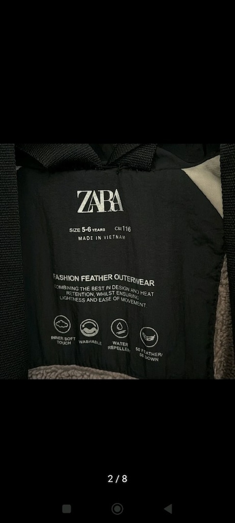 ZARA KAZ TÜĞÜ VİETNAM ÜRÜNÜ - 2