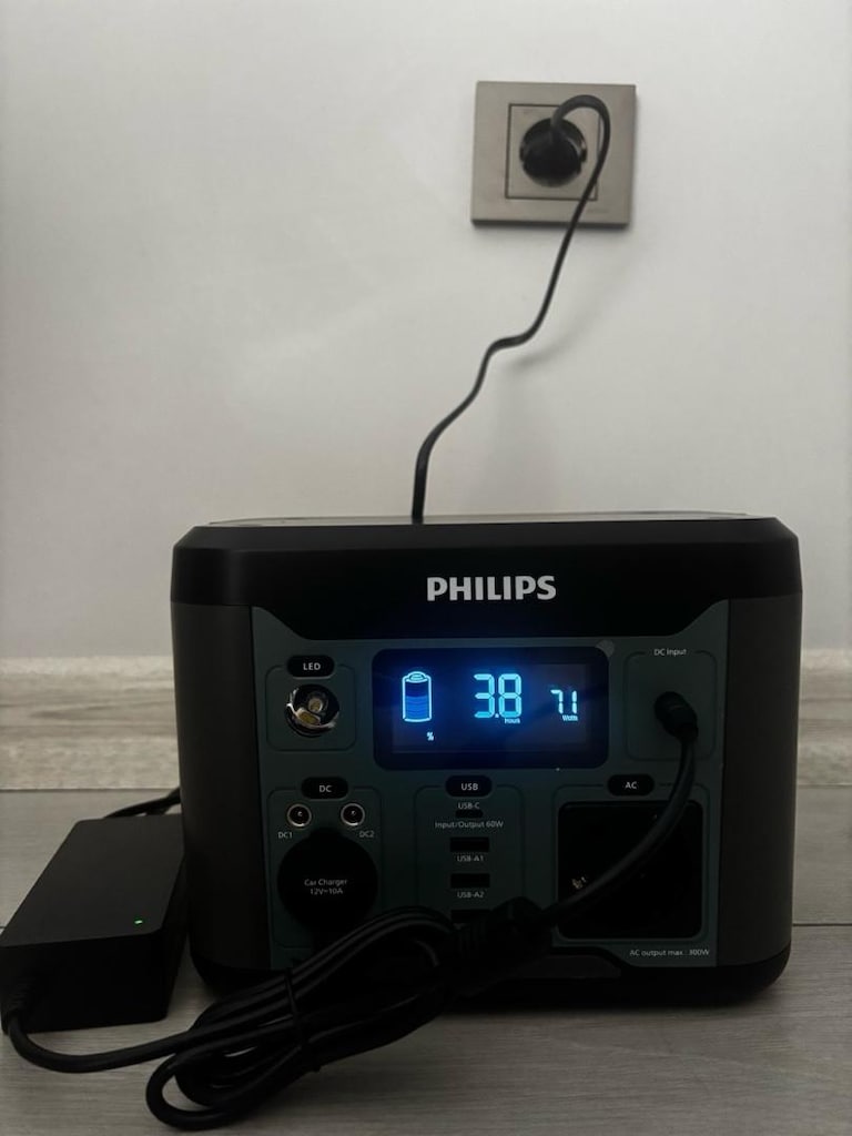 PHILIPS DLP8091CB AC/DC çıkışlı, Taşınabilir 300W Şarj İstasyonu - 3