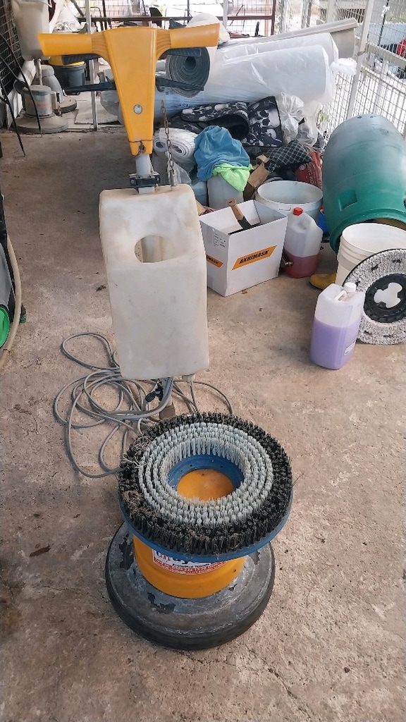 temiz kullanılmış halı yıkama makinesi ve mermer cila - 3