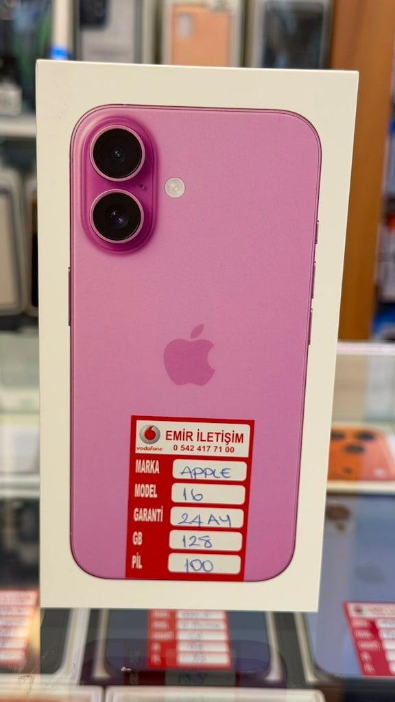 iphone 16 128 gb kapalı kutu 24 ay apple garantili takasa açık - 5
