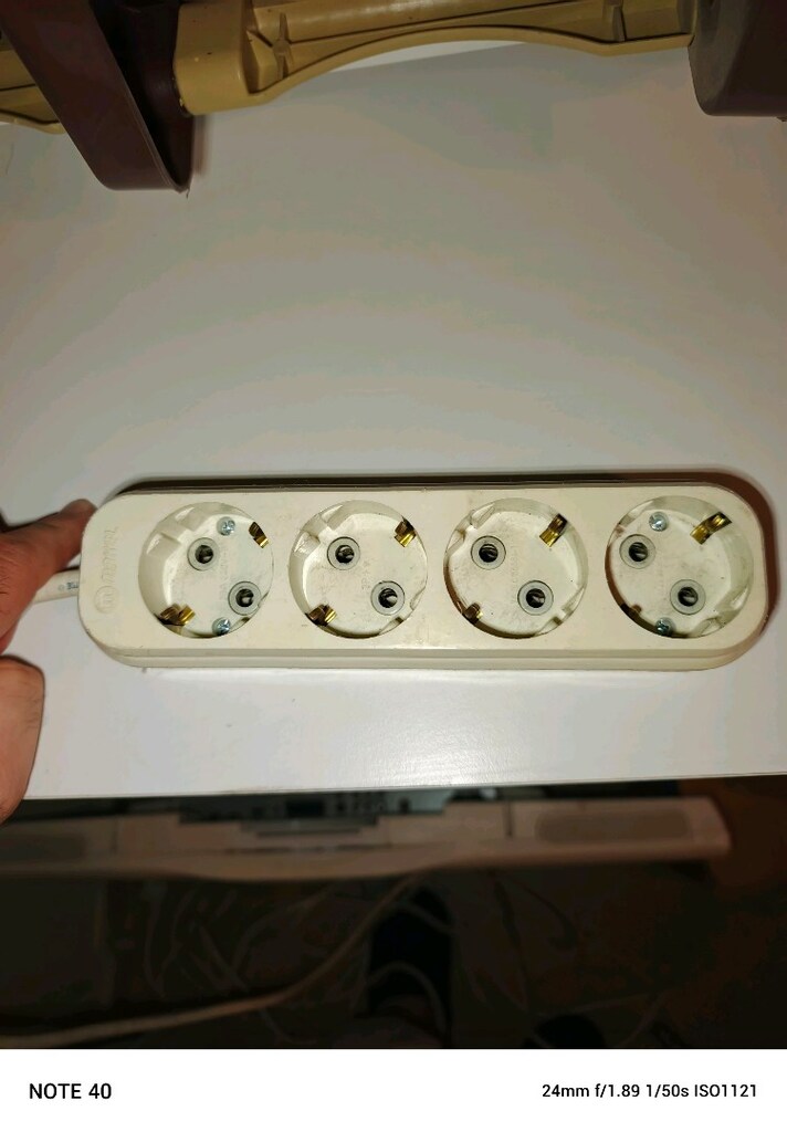 4 lü anahtarı Grup Priz 10 metre - 2