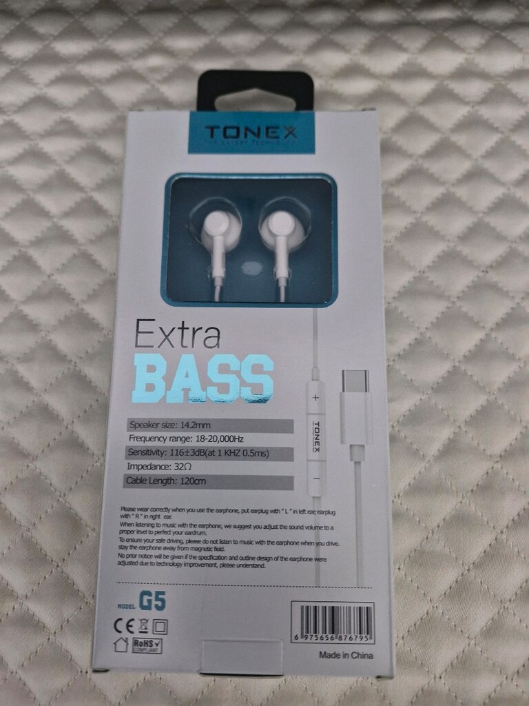 Tonex G5 TypeC kulaklık Sıfır - 2