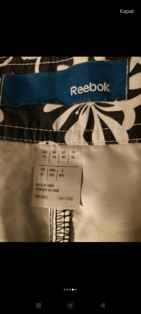 Reebok şort mayo xl beden - 4