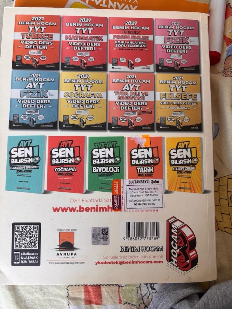 TYT MATEMATİK BENİM HOCAM YAYINLARI - 2