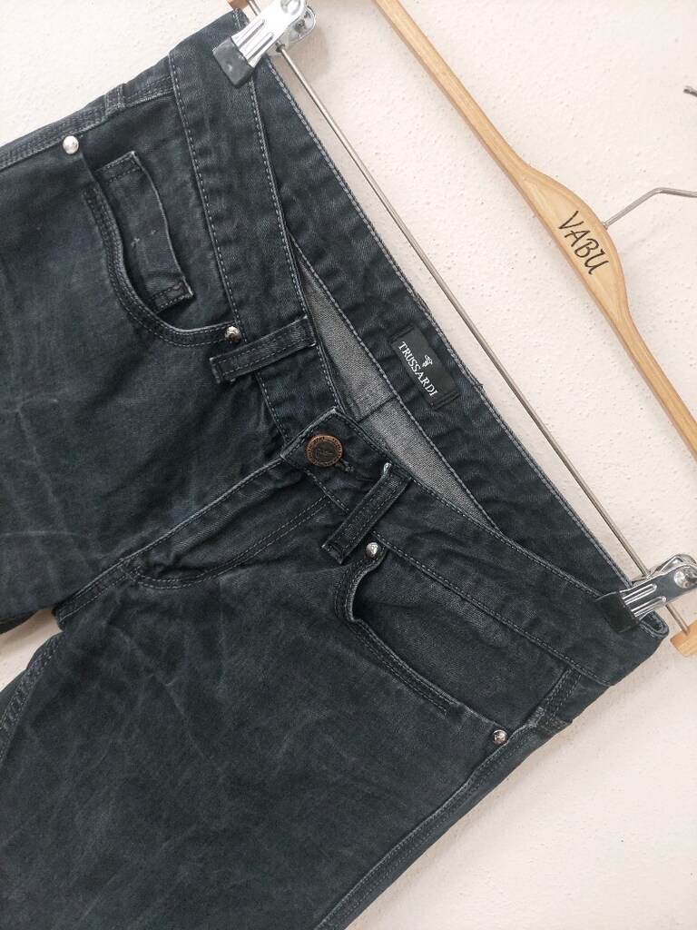 TRUSSARDİ jeans erkek siyah kot pantolon - 4