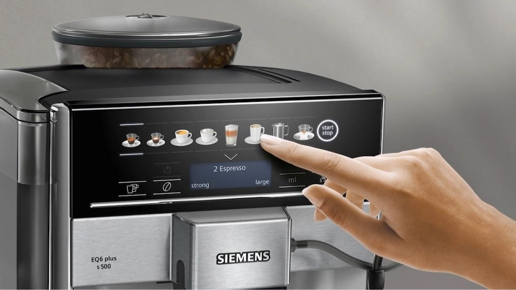 SIEMENS EQ6 PLUS S500 KAHVE MAKİNASI - 4