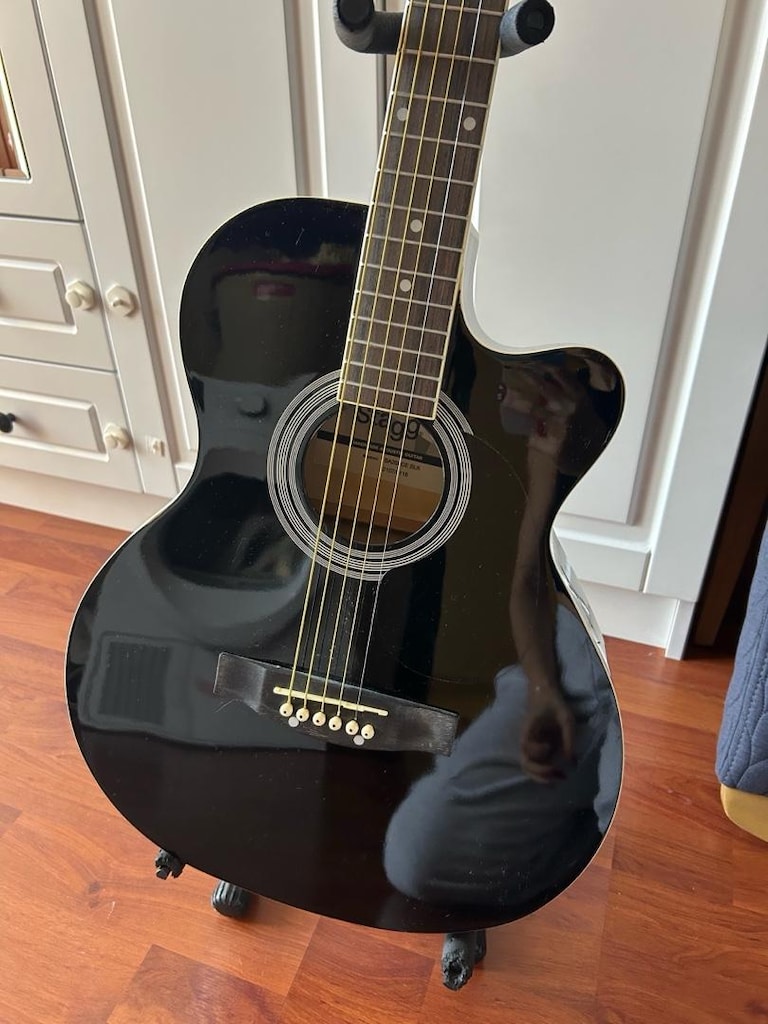elektro akustik gitar stagg - 2